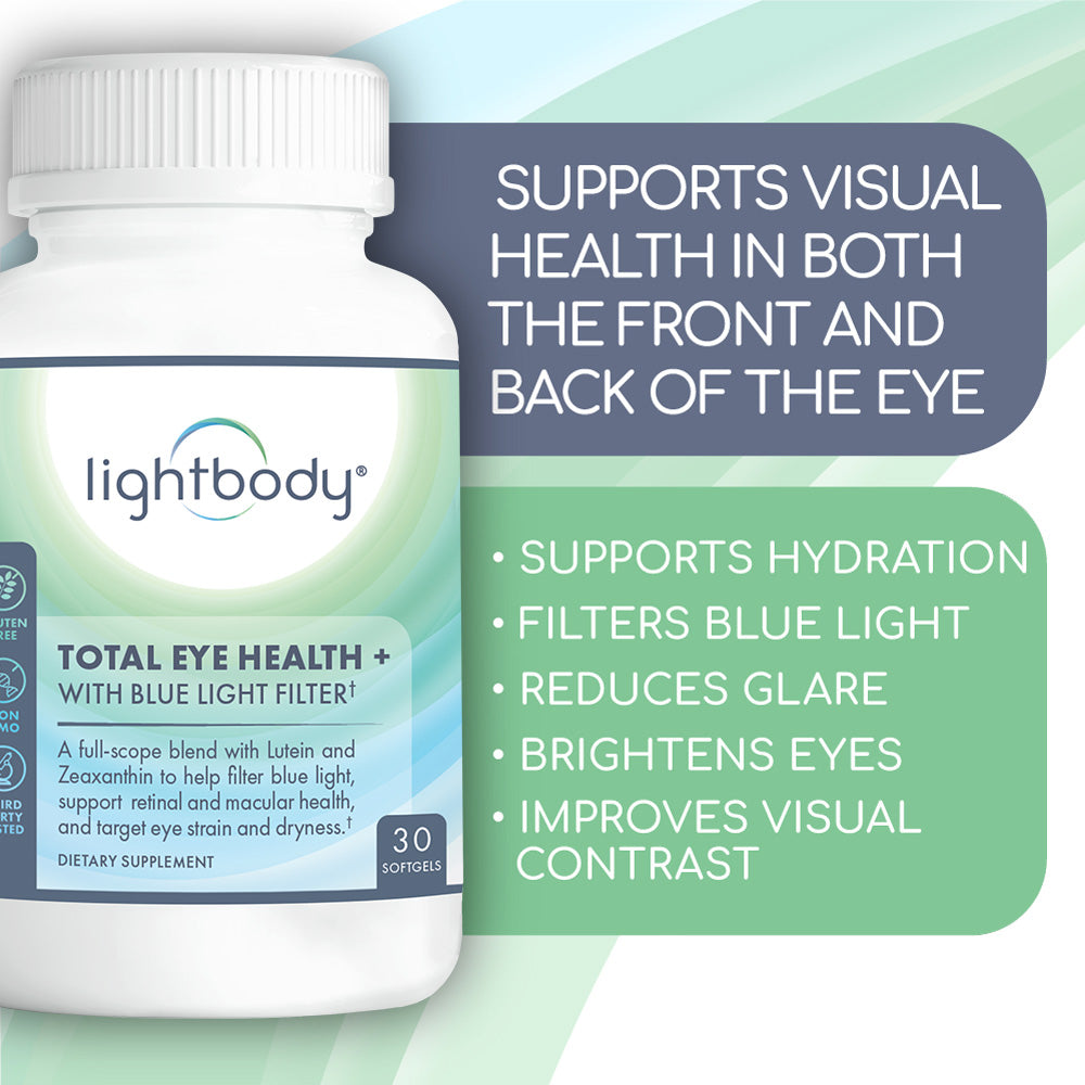 Lightbody Total Eye Health + Blue Light Filter Supplement – Lightbody ...