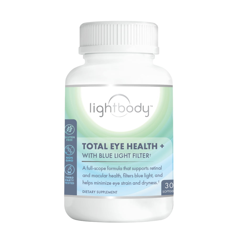 Lightbody Total Eye Health + Blue Light Filter Supplement – Lightbody ...