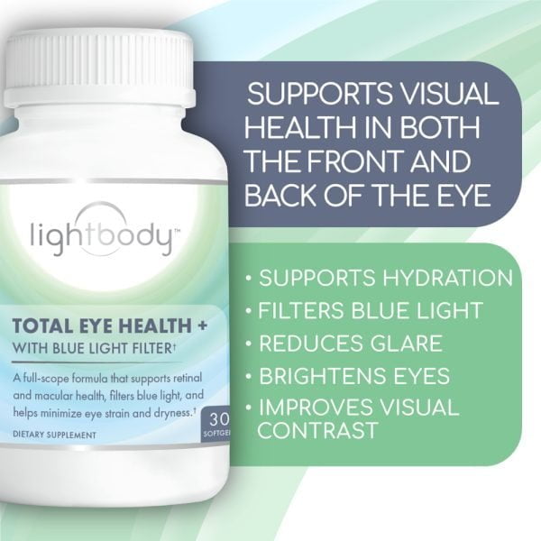 Lightbody Total Eye Health + Blue Light Filter Supplement Overview