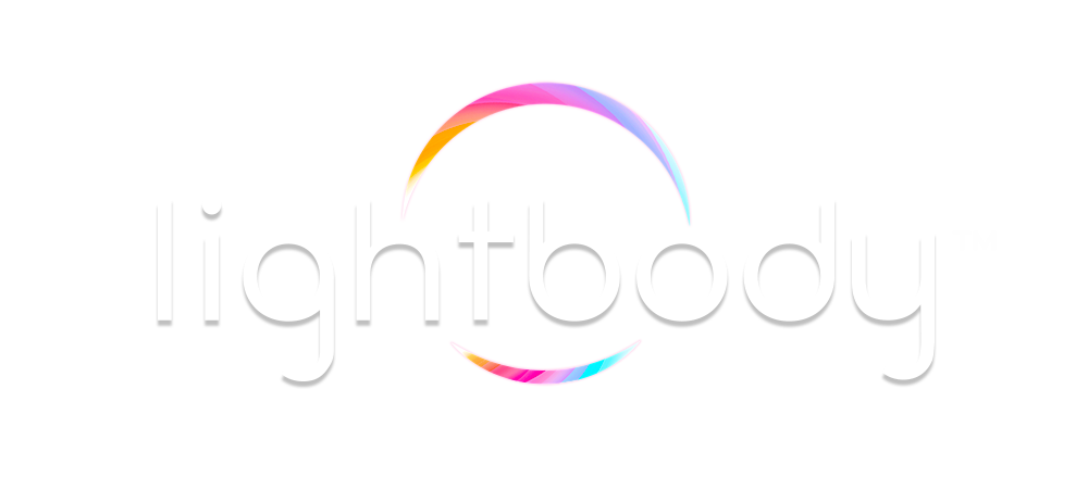 Lightbody Logo White Text