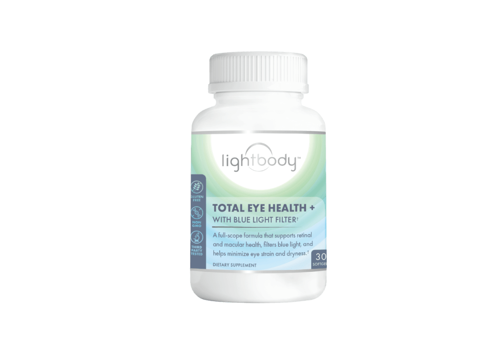 Lightbody Eye Health Bottle Mockup